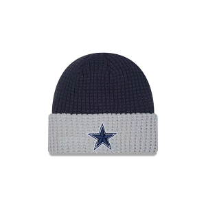 Dallas Cowboys New Era Waffled Beanie One Size Navy