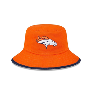 Kids' Denver Broncos New Era Mini Bucket Hat One Size Orange