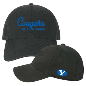BYU Cougars Legacy Athletic Signee Hat Kids' Adjustable Hat One Size Black