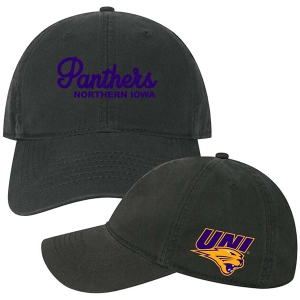 Northern Iowa Panthers Legacy Athletic Signee Hat Kids' Adjustable Hat One Size Black