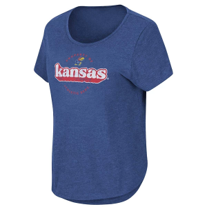 Kansas Jayhawks Colosseum Girls' Jupiter Kids' T-Shirt XSmall Royal