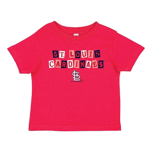 Baby St. Louis Cardinals Blocks T-Shirt 18 mo. Red