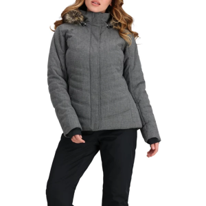 Women's Obermeyer Tuscany II Puffer Jacket 16 Charcoal Grey