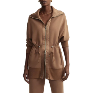 Women's Varley Ridgefield Zip Through Full Zip XSmall Golden Bronze