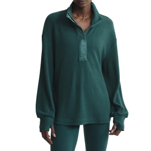 Women's Varley 1/4 Zip Sweater Roeder Medium Conifer