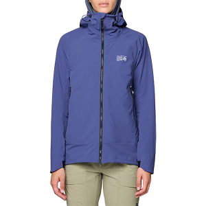 Women's Mountain Hardwear Chockstone(TM) Alpine LT Hooded Jacket Softshell Jacket Large Lapis Dusk