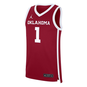 Nike Oklahoma Sooners #1 Replica Basketball Jersey
