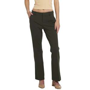 Women's Liverpool Los Angeles Kelsey Flare Dress Pants 2 Olive Branch