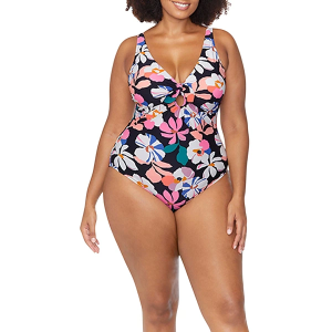 Women's Raisins Muna One Piece Swimsuit Plus 14W Black