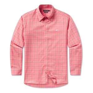 Men's Southern Marsh Chatham Lines Performance Long Sleeve Button Up Shirt 2XLarge Circle Slate