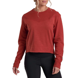 Women's Kuhl Lola Crewneck Sweatshirt Large Scarlet