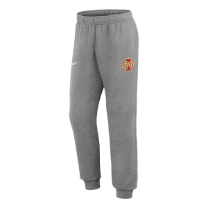 Iowa State Cyclones Nike Club Joggers XLarge Heather Grey