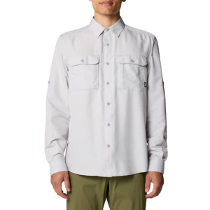 Men's Mountain Hardwear Canyon Long Sleeve Button Up Shirt 2XLarge Light Dunes