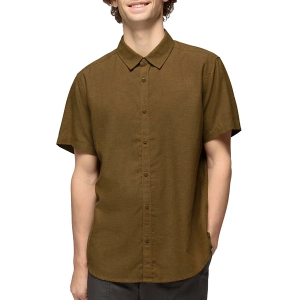 Men's prAna Lindores Button Up Shirt XLarge Retro Olive