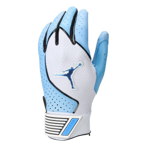 Men's Jordan Fly Elite Baseball Batting Gloves University Blue/White 2XLarge