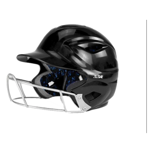 All-Star S7 Adult Batting Helmet w/ Attached AFX Cage