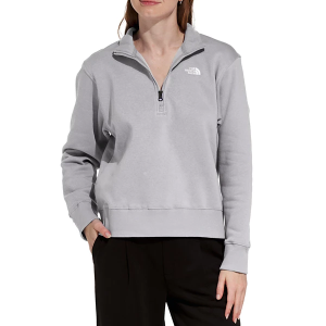 Women's The North Face Evolution 1/4 Zip Pullover Large Mystic Haze