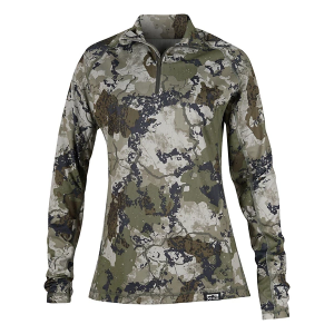 Women's King's Camo Womens XKG Elevation Long Sleeve 1/4 Zip Large Xk7