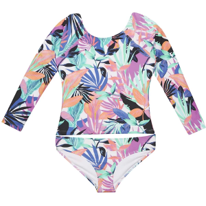Girls' Raisins Shes Like Summer Long Sleeve Rashguard Swim Set 16 Multi