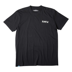 Men's KAVU Klear Above Etch Art T-Shirt Medium Black