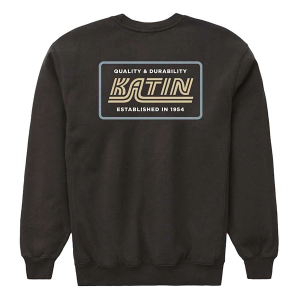 Kids' Katin Pitstop Crewneck Sweatshirt Small Black Wash