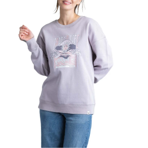 Women's LIV Outdoor Gabriella Crewneck Sweatshirt Large Cloud Gray Island Life