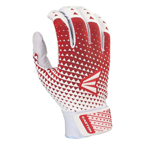 Easton Ghost NX Softball Batting Gloves Small White/Red