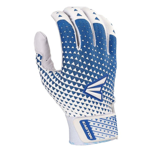 Easton Ghost NX Softball Batting Gloves Medium White/Royal Blue