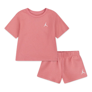 Girls' Jordan Brooklyn Essentials Fleece Set Toddler 3T Pink Salt