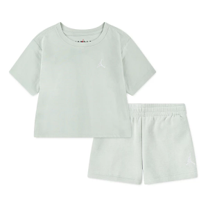 Girls' Jordan Brooklyn Essentials Fleece Set Toddler 4T Seafoam