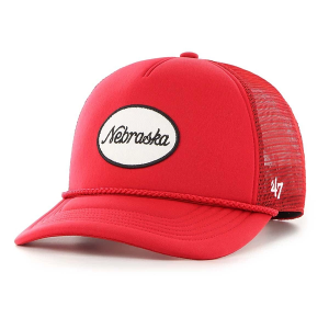 Nebraska Cornhuskers 47 Brand Women's Coverall Rope Adjustable Hat One Size Red
