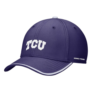 TCU Horned Frogs Nike Rise Flex Flexfit Hat M/L Purple
