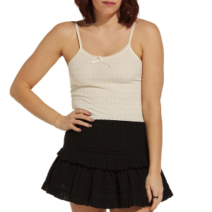 Women's By Together Knit Tank Medium Cream