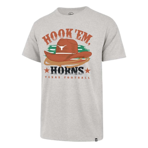Texas Longhorns 47 Brand Region Hook'em T-Shirt XLarge Grey Heather
