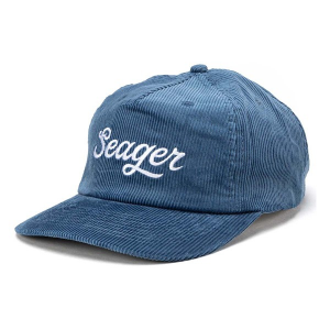 Men's Seager Co. Big Corduroy Snapback Hat One Size Big Blue