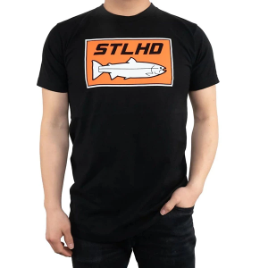 Men's STLHD Standard Logo T-Shirt Medium Black