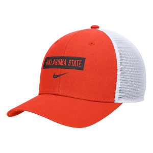 Oklahoma State Cowboys Nike Rise Trucker Flexfit Hat Orange