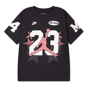 Girls' Jordan 23 Jumpman T-Shirt Medium Off Noir