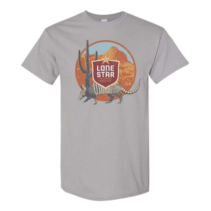 Men's Brew City Lone Star Happy Hour T-Shirt 3XLarge Gravel