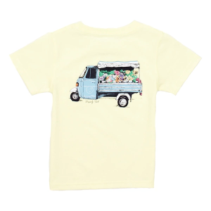 Girls' Properly Tied Fresh Florals T-Shirt 5 Light Yellow