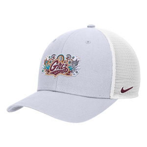 Montana Grizzlies Nike N7 Trucker Rise Flexfit Hat M/L White