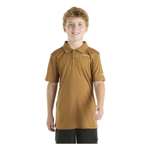 Boys' Carhartt Force Sun Defender Polo Small Carhartt Brown