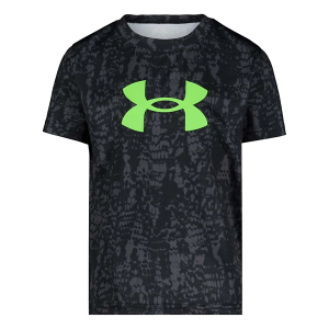Under Armour Tech Big Logo Printed T-Shirt Toddler 3T Black