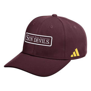 Arizona State Sun Devils adidas Slouch Flexfit Hat L/XL Maroon