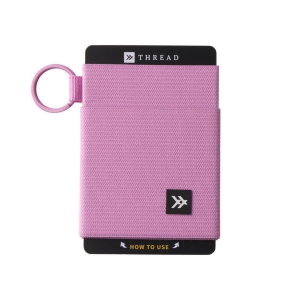 Thread Elastic Card Holder Bubblegum