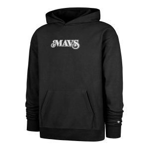 Dallas Mavericks 47 Brand 2024 City Edition Crossover Hoodie Small Black