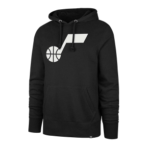 Utah Jazz 47 Brand Logo Hoodie Large Black
