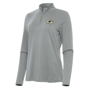Women's Green Bay Packers Antigua Reprocess 1/4 Zip Large Skyscraper
