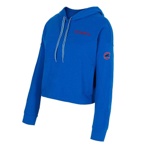 Women's Chicago Cubs Concepts Sport Elevation Hoodie Small Royal