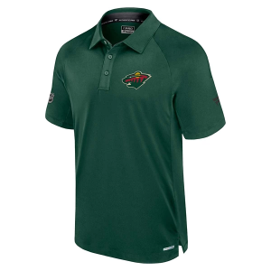 Minnesota Wild Fanatics 2024 Authentic Pro Rink Polo Large Green